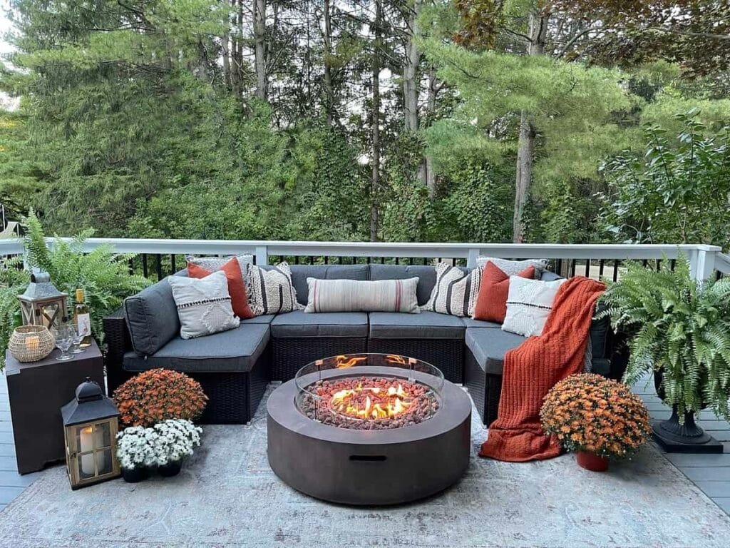Patio With Fireplace