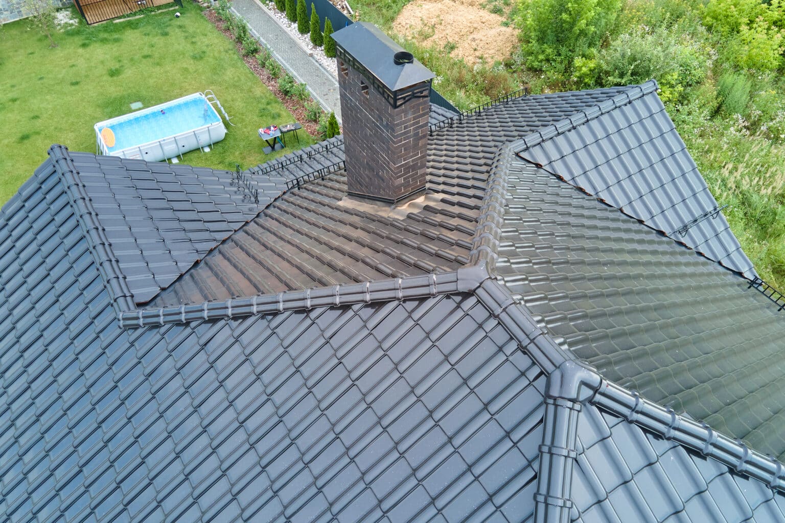 Aluminum shingles 