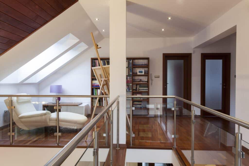 Attic Book Shelf Bedroom Loft Idea Attic Book Shelf Bedroom Loft Idea