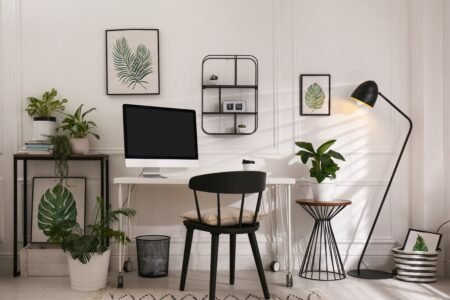 Desk Lamp In Home Office