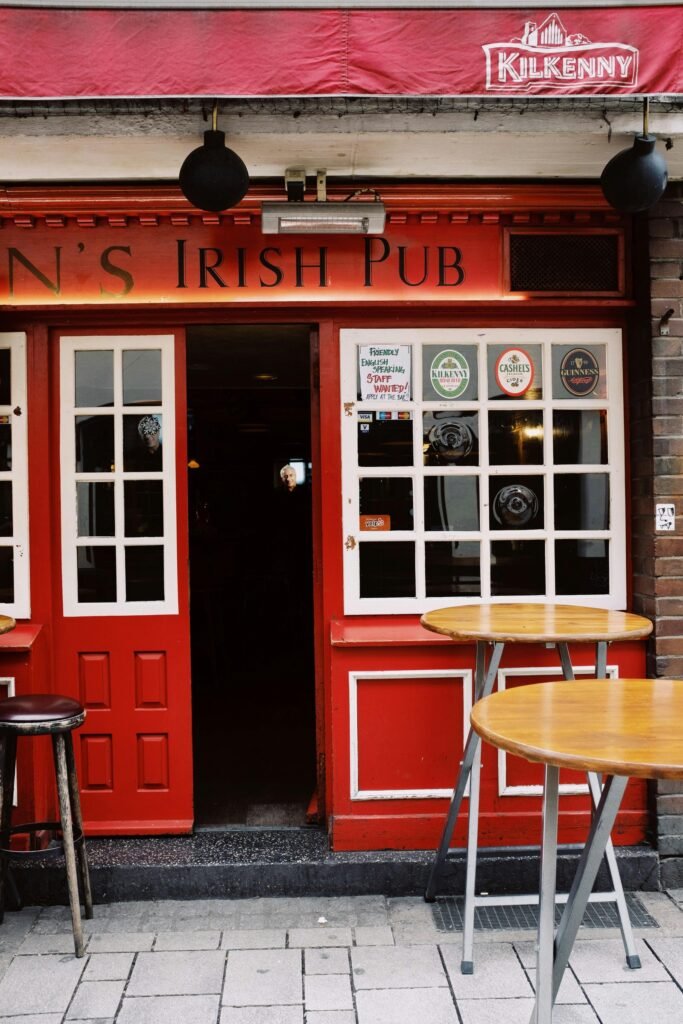 Irish Entry Building Red Front Door Irish Entry Building Red Front Door