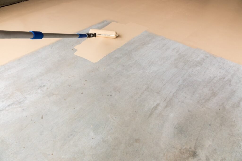 Painting Concrete Floors Painting Concrete Floors