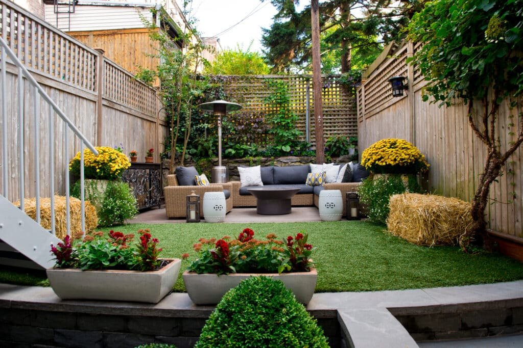 Greenery and Landscaping Patio