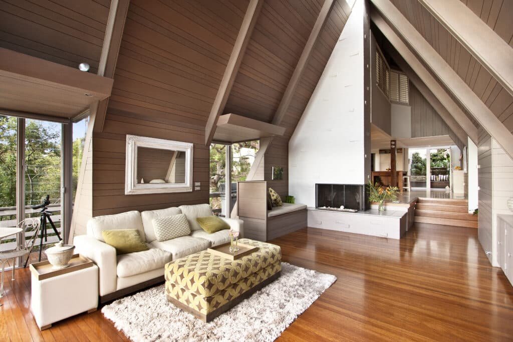 Homes Transformed by Wood Ceiling Panels