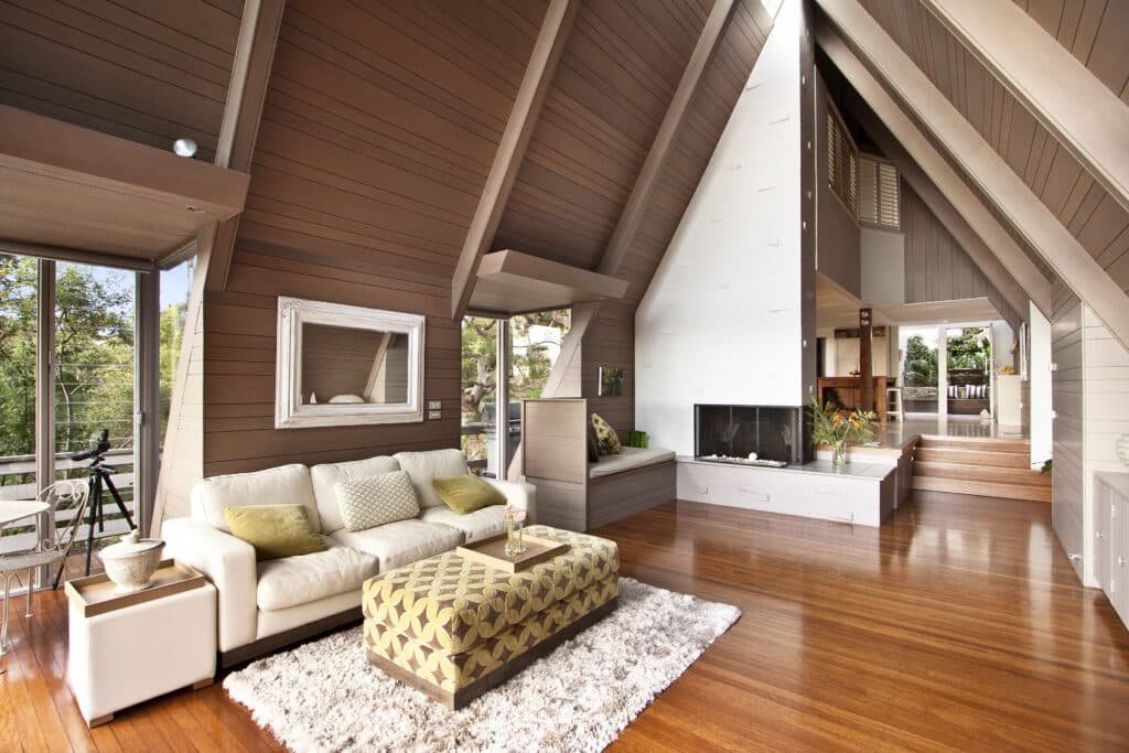 Homes Transformed by Wood Ceiling Panels Homes Transformed by Wood Ceiling Panels