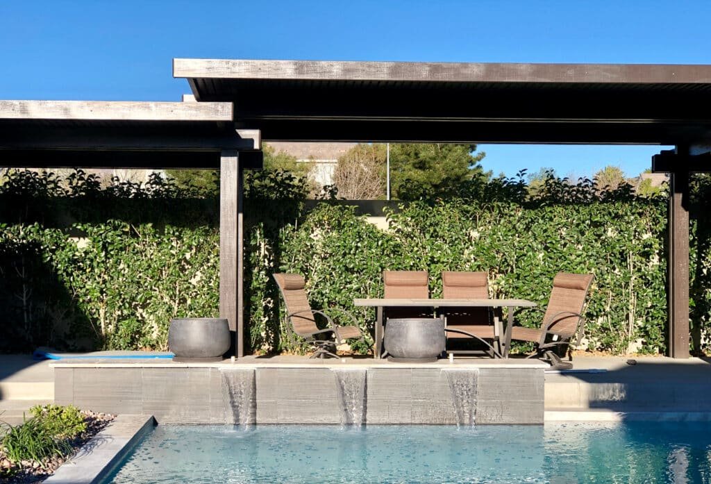 Natural cooling for outdoor patio Natural cooling for outdoor patio