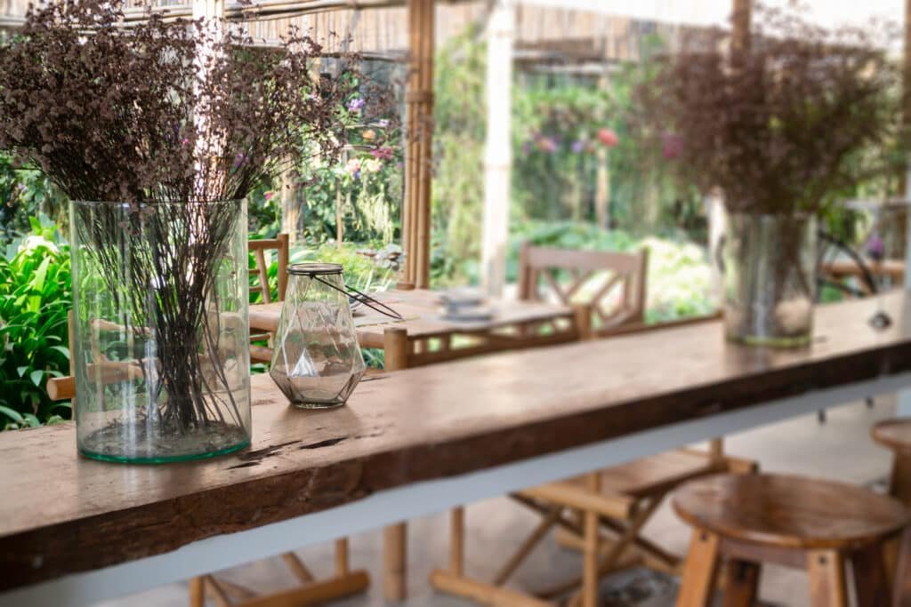 Simple rustic patio or veranda furniture Simple rustic patio or veranda furniture