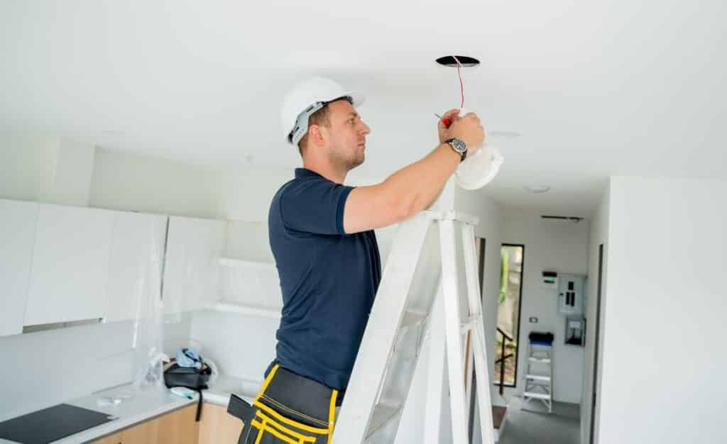 6" ceiling can light installation by the professional 6" ceiling can light installation by the professional