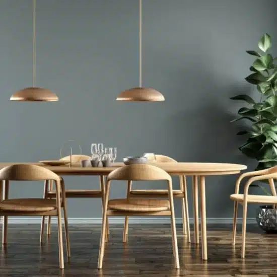 Scandinavian style living room with modern pendant light 1200x639 1