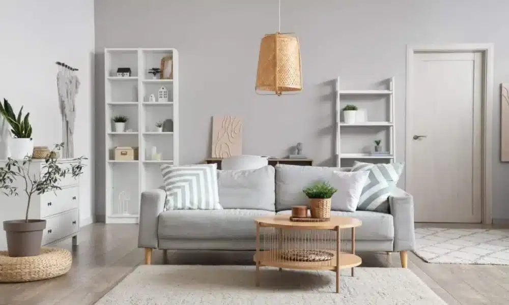 Interior of light living room with cocktail table 1200x800 1