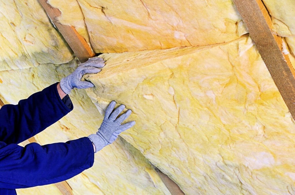 Mineral rock wool insulation