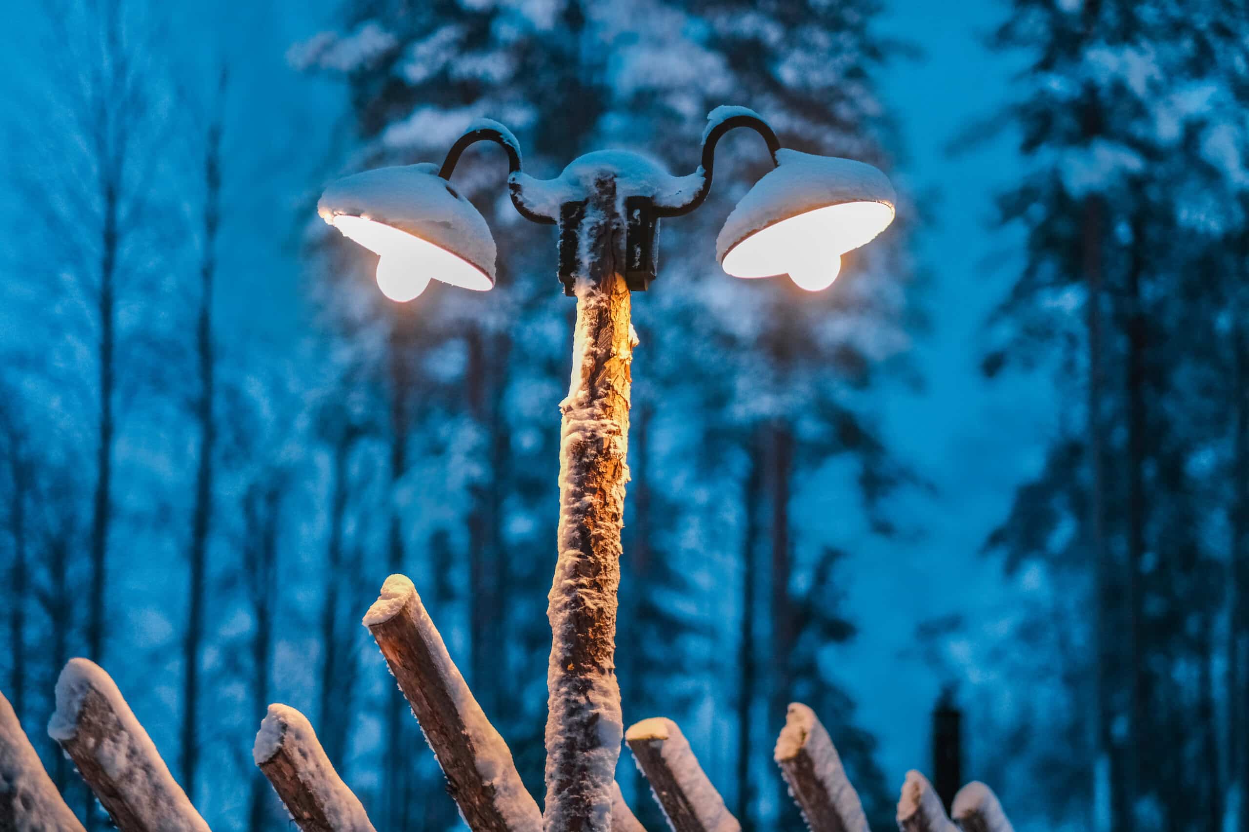 Fence lights outdoor