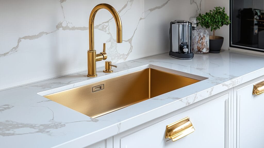Kitchen Sink in Copper Kitchen Sink in Copper