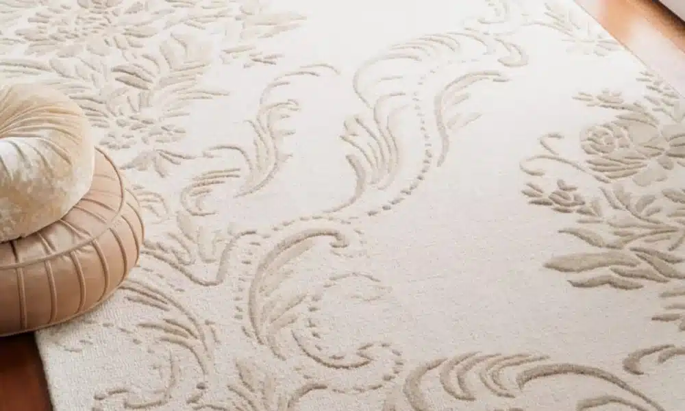 floral pattern handmade wool area rug for bedroom 1200x1137 1