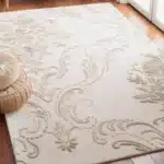 floral pattern handmade wool area rug for bedroom 1200x1137 1