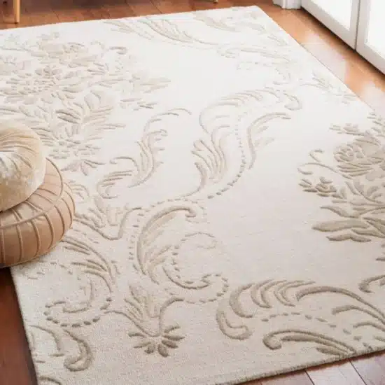 floral pattern handmade wool area rug for bedroom 1200x1137 1