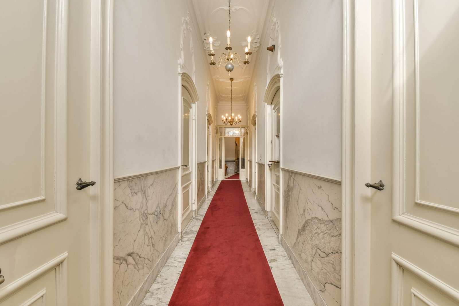 Carpet for Hallways in Red Color Carpet for Hallways in Red Color