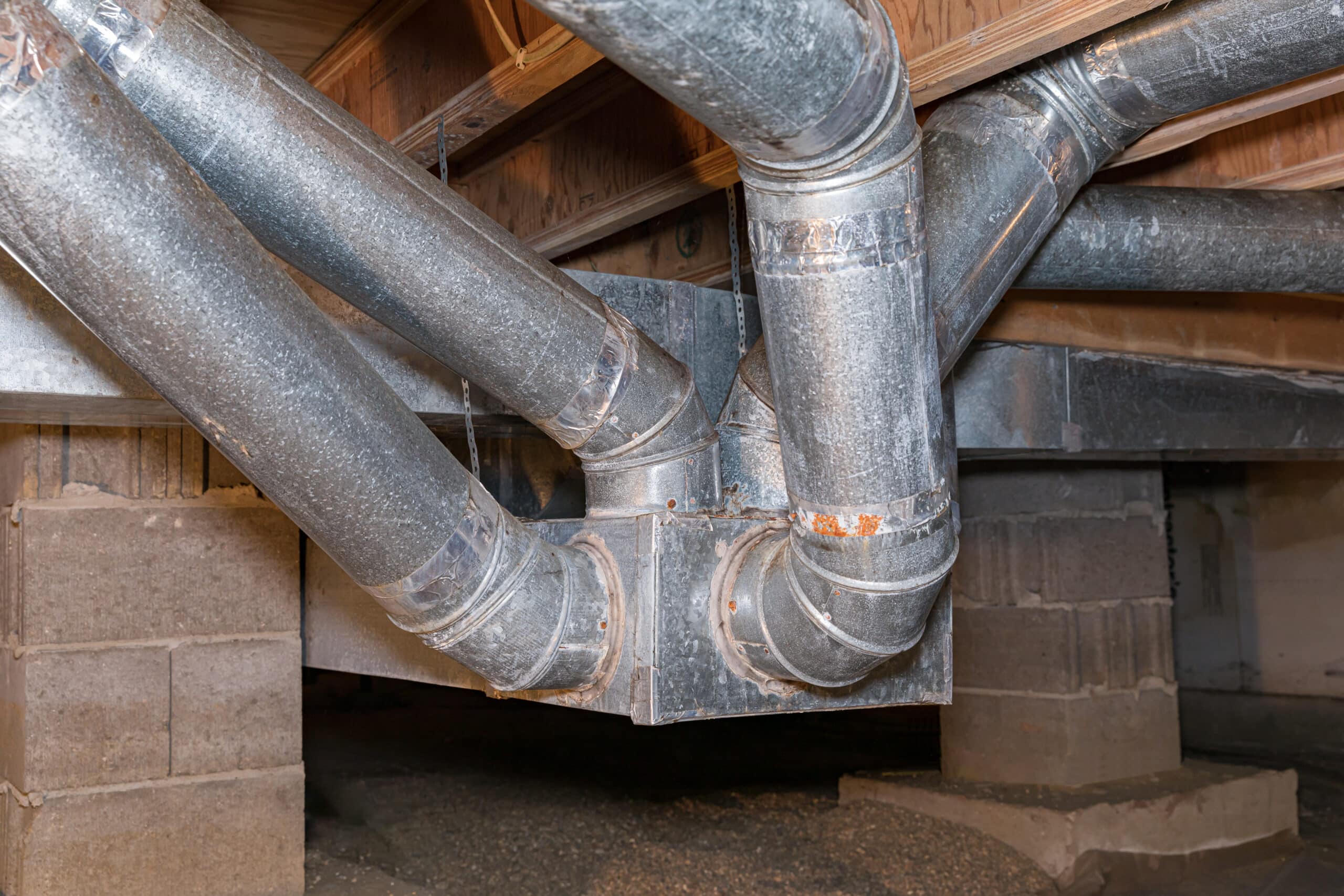 Crawl Space Foundation HVAC