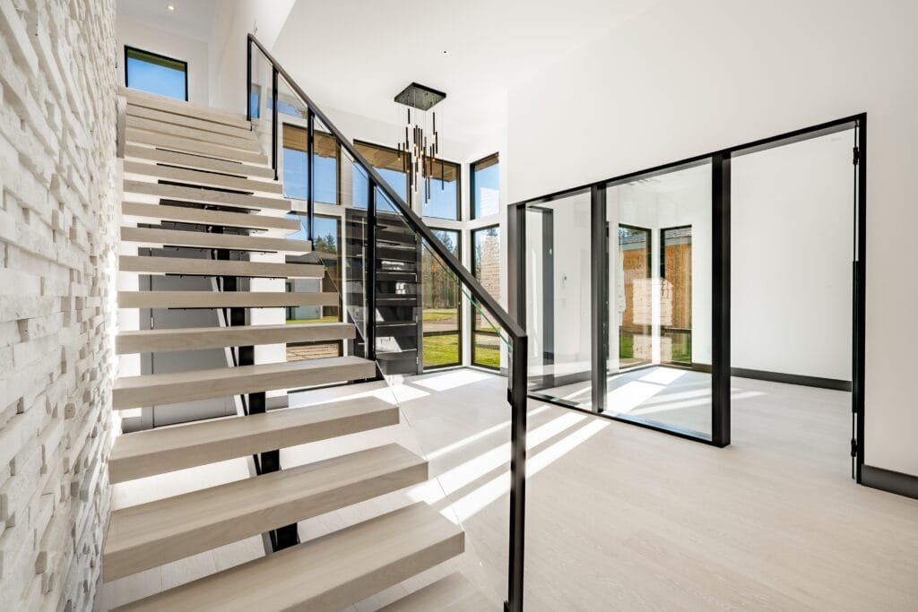 Modern stairs and staircases