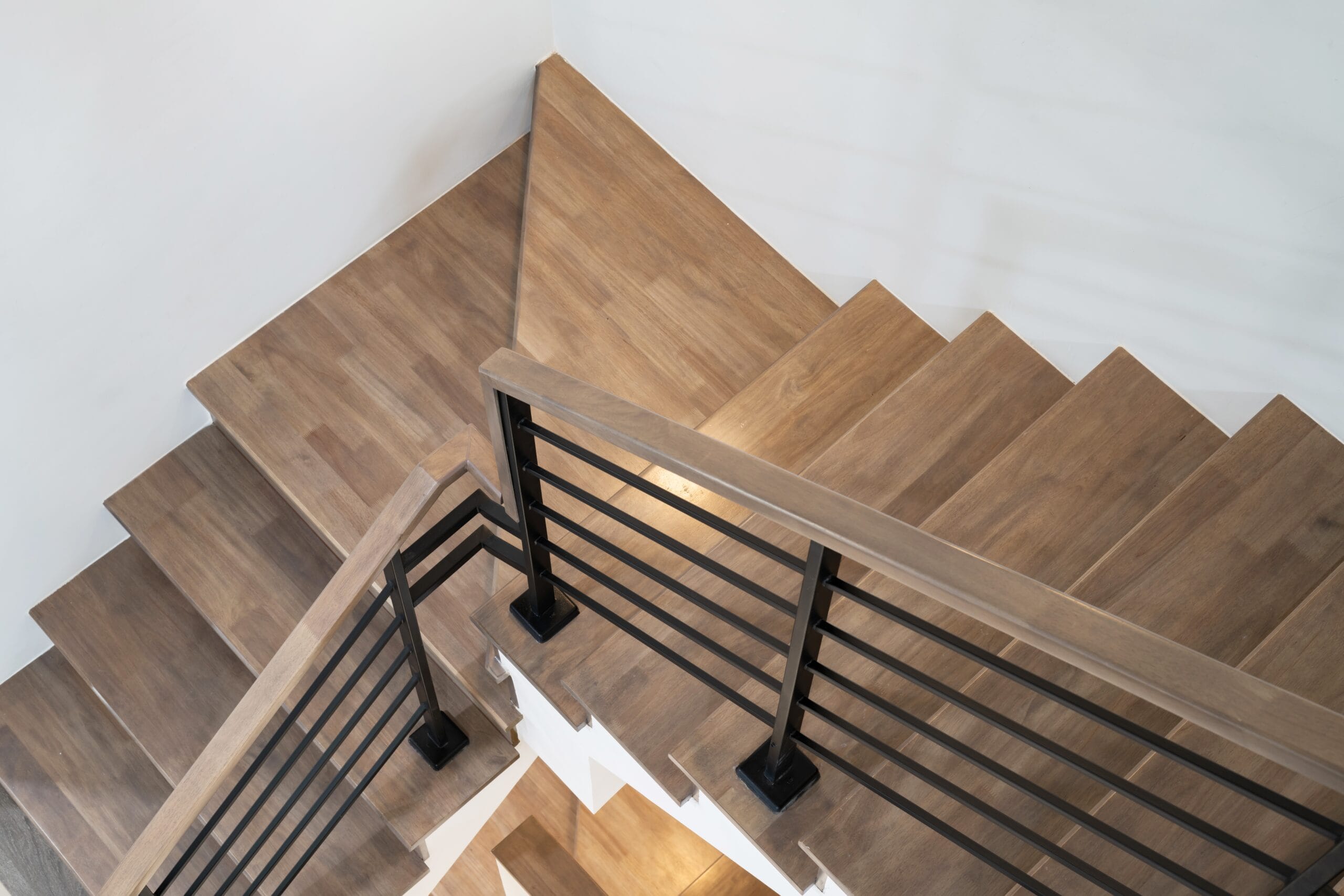 Wooden staircases