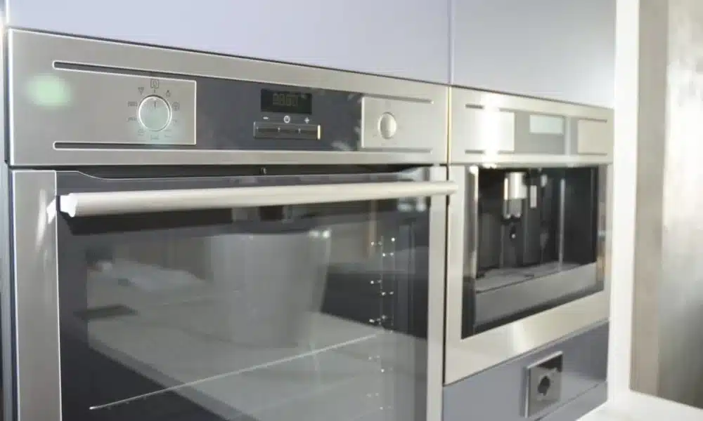 Modern kitchen with electric oven
