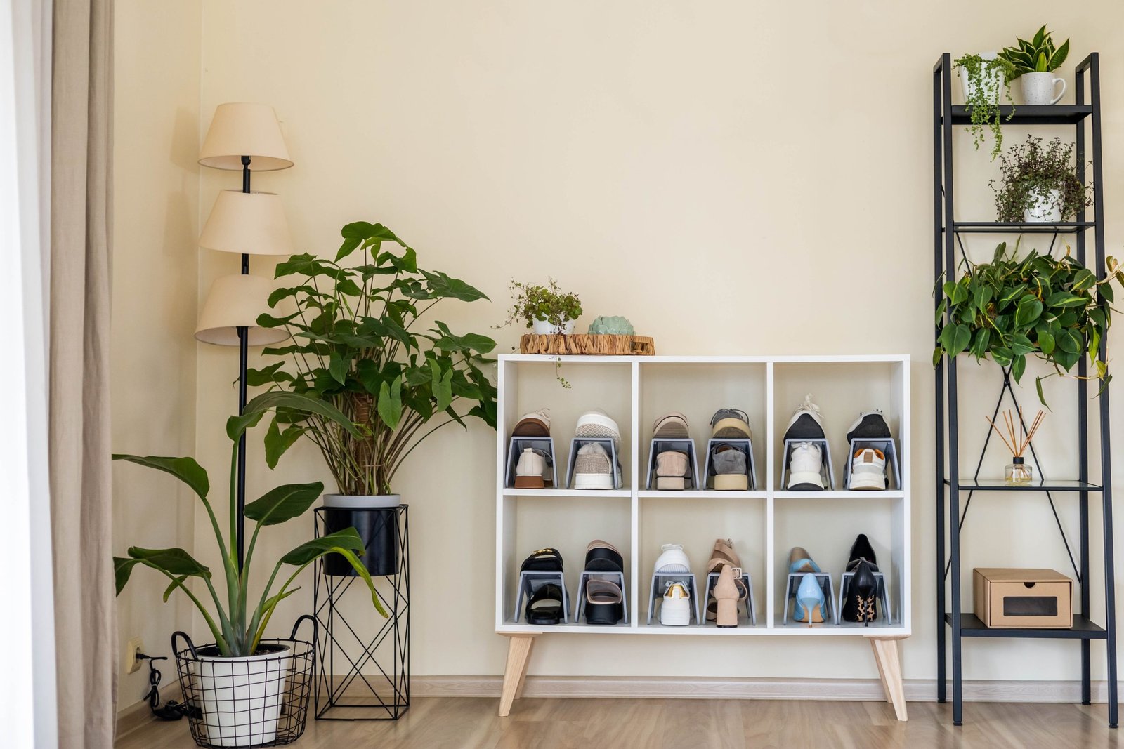 Stylish Entryway Shoe Cabinet