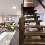 Budget friendly basement Idea 1