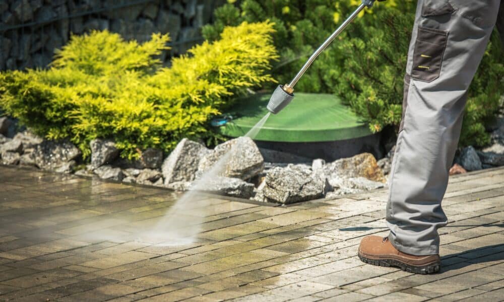 Driveway Pressure Washing