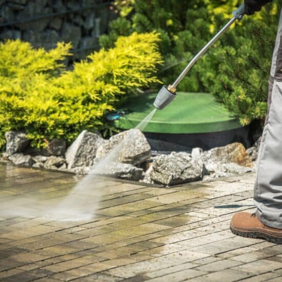 Driveway Pressure Washing