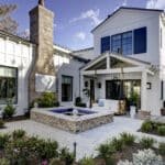Concrete patio