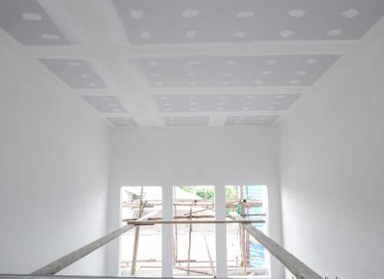 Skim Coating Ceiling