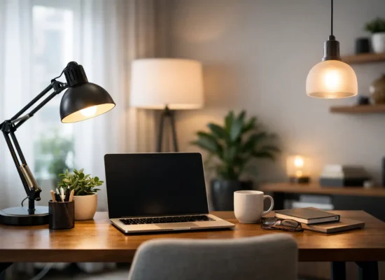 12 Home Office Lighting Ideas That Work Harder