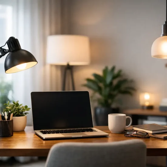 12 Home Office Lighting Ideas That Work Harder