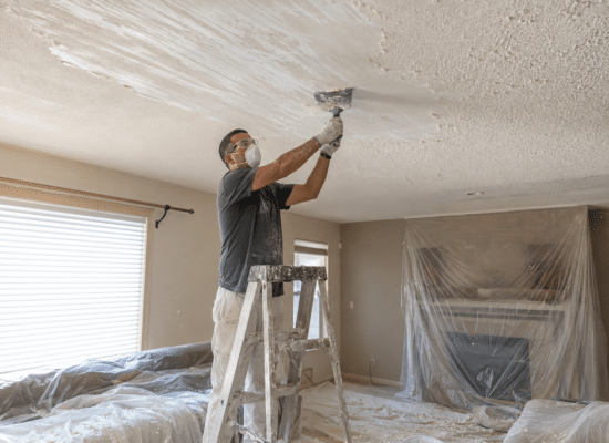 Remove Popcorn Ceiling