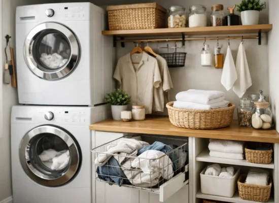 How to Organize a Small Laundry Room for Less