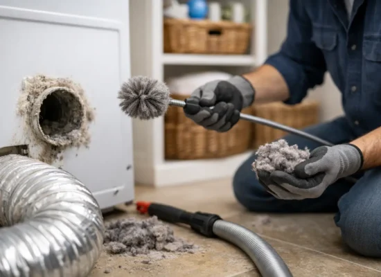 How to Clean Dryer Vent Safely and Thoroughly