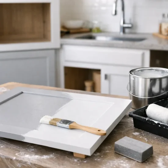 How to Paint Kitchen Cabinets for a Lasting Finish