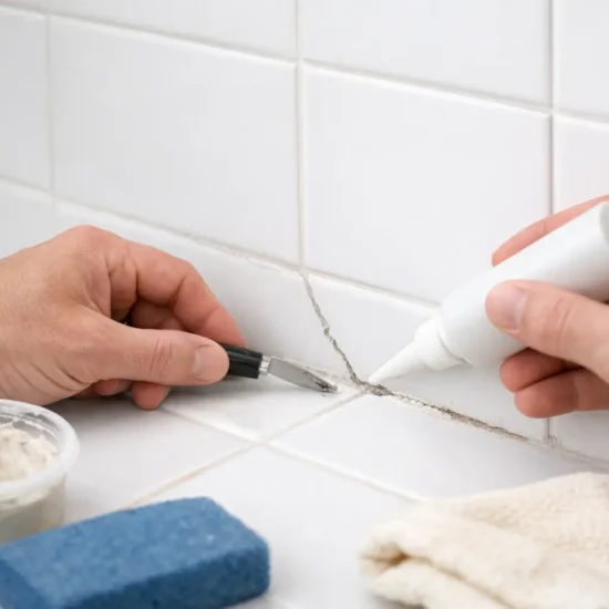 How to Repair Cracked Grout Without Retiling