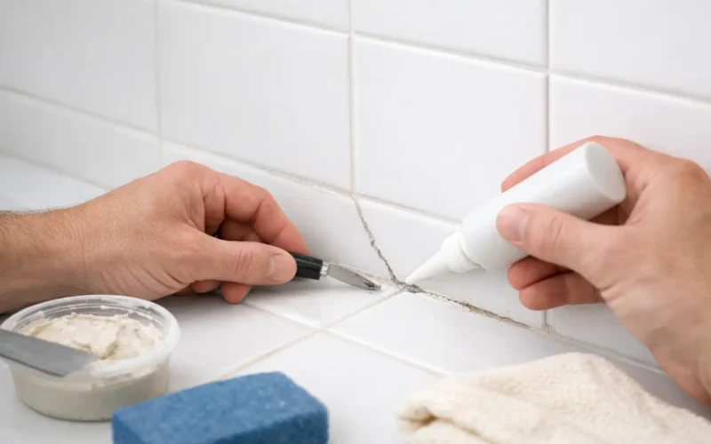 How to Repair Cracked Grout Without Retiling