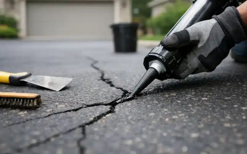 How to Seal Driveway Cracks Before They Spread