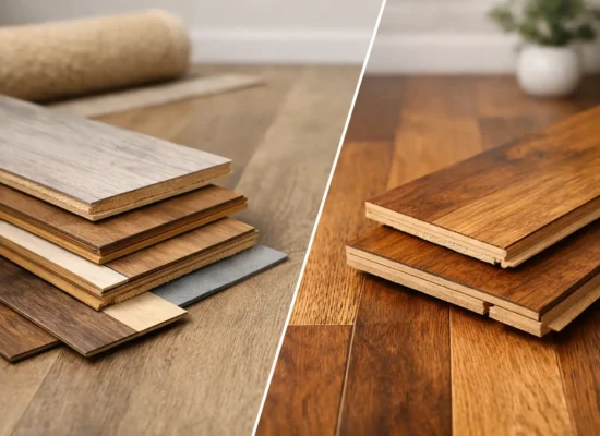 Laminate Versus Hardwood Flooring Compared
