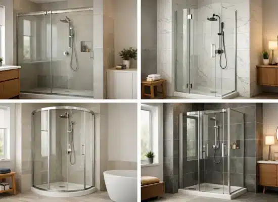 Shower Door Types for Every Bathroom Layout