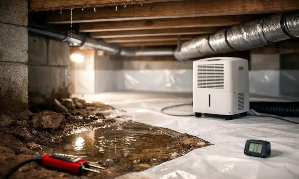 Crawl Space Moisture Guide for a Drier Home