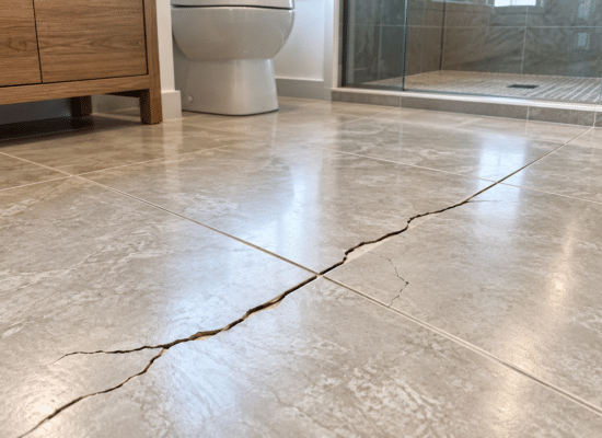 Tile Floor Cracking